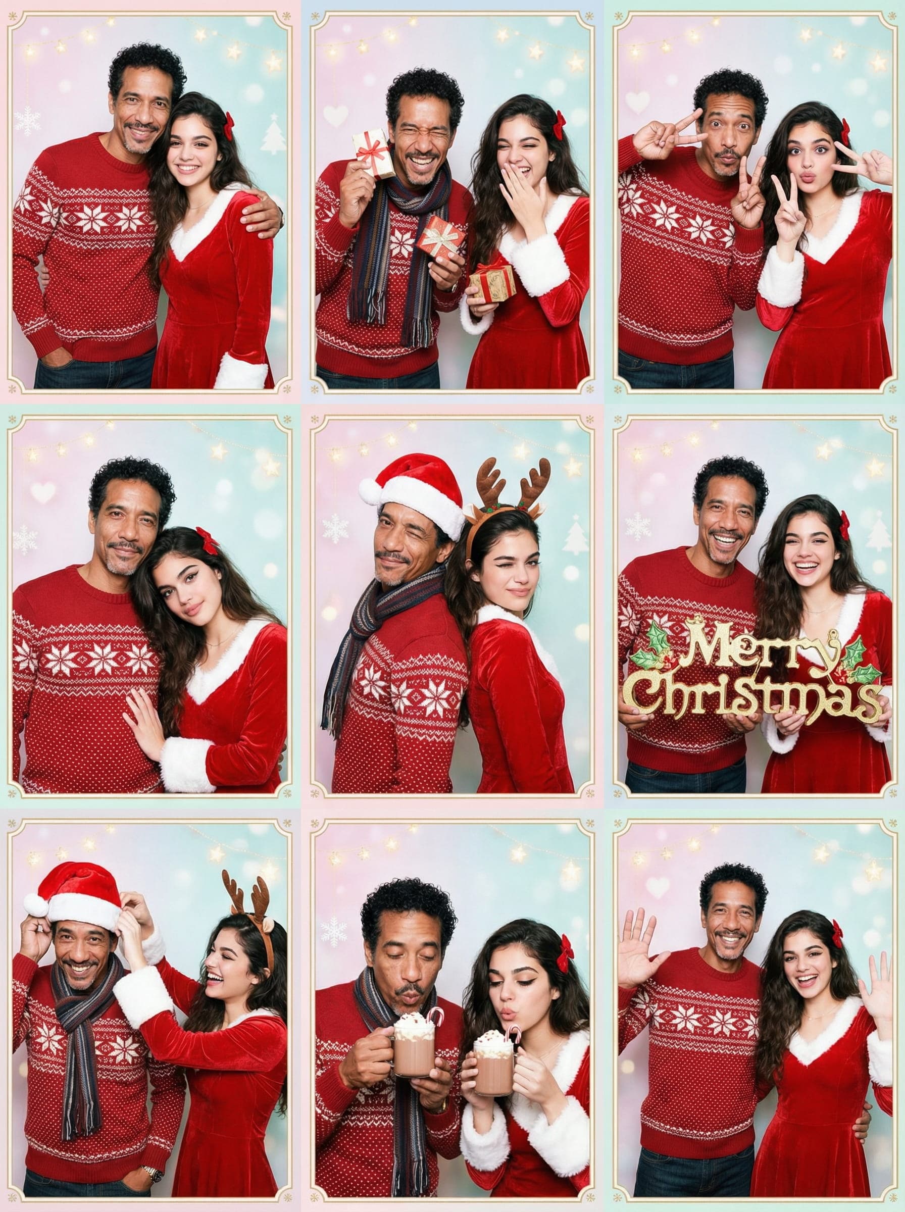 🎀 Christmas Bestie Grid - After