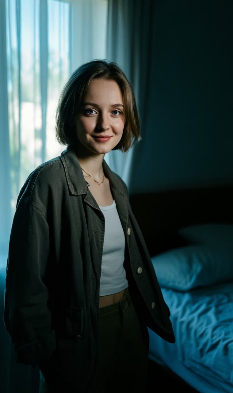 Cyborg Profile in Architectural Sketch - Before